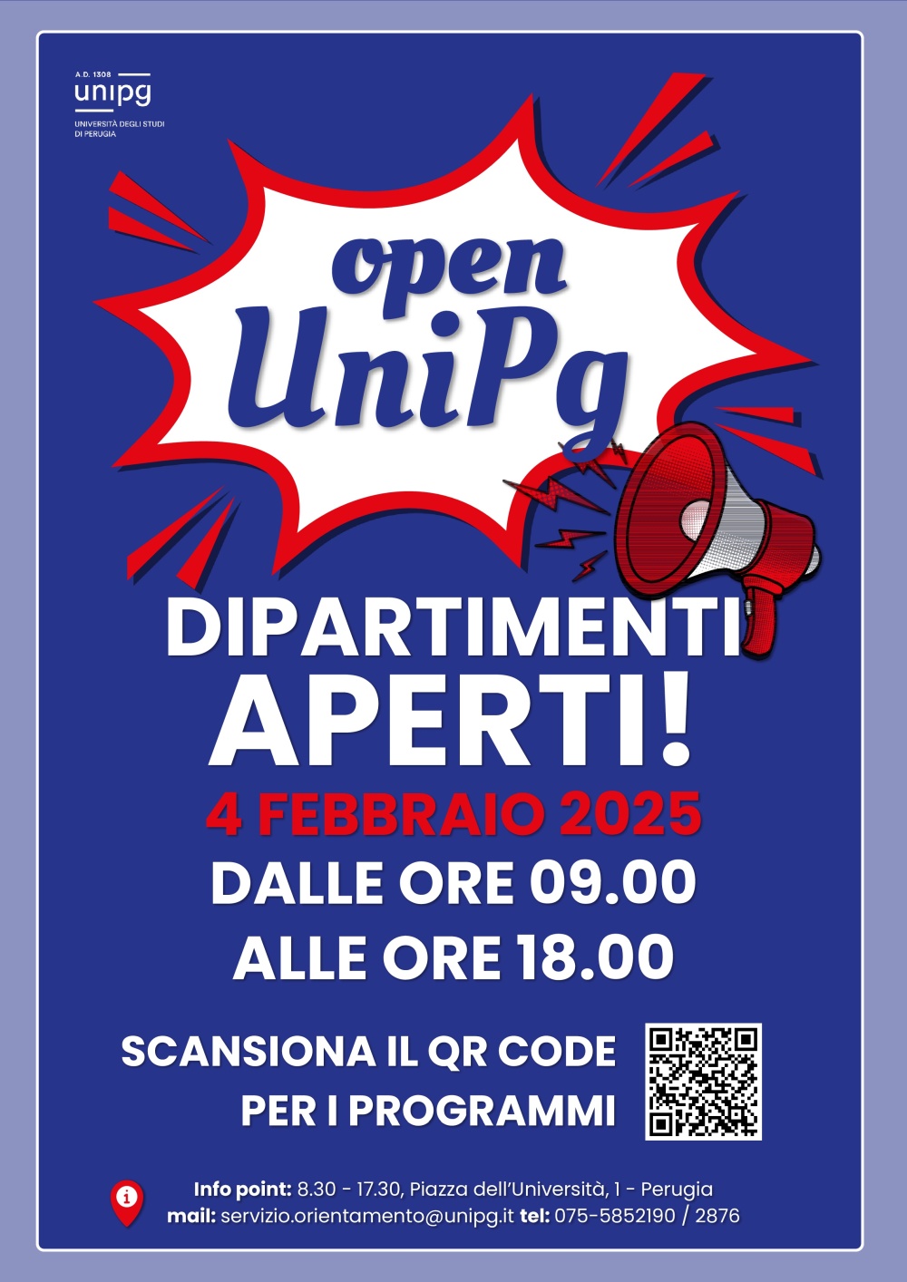 openunipg locandina 2025 2