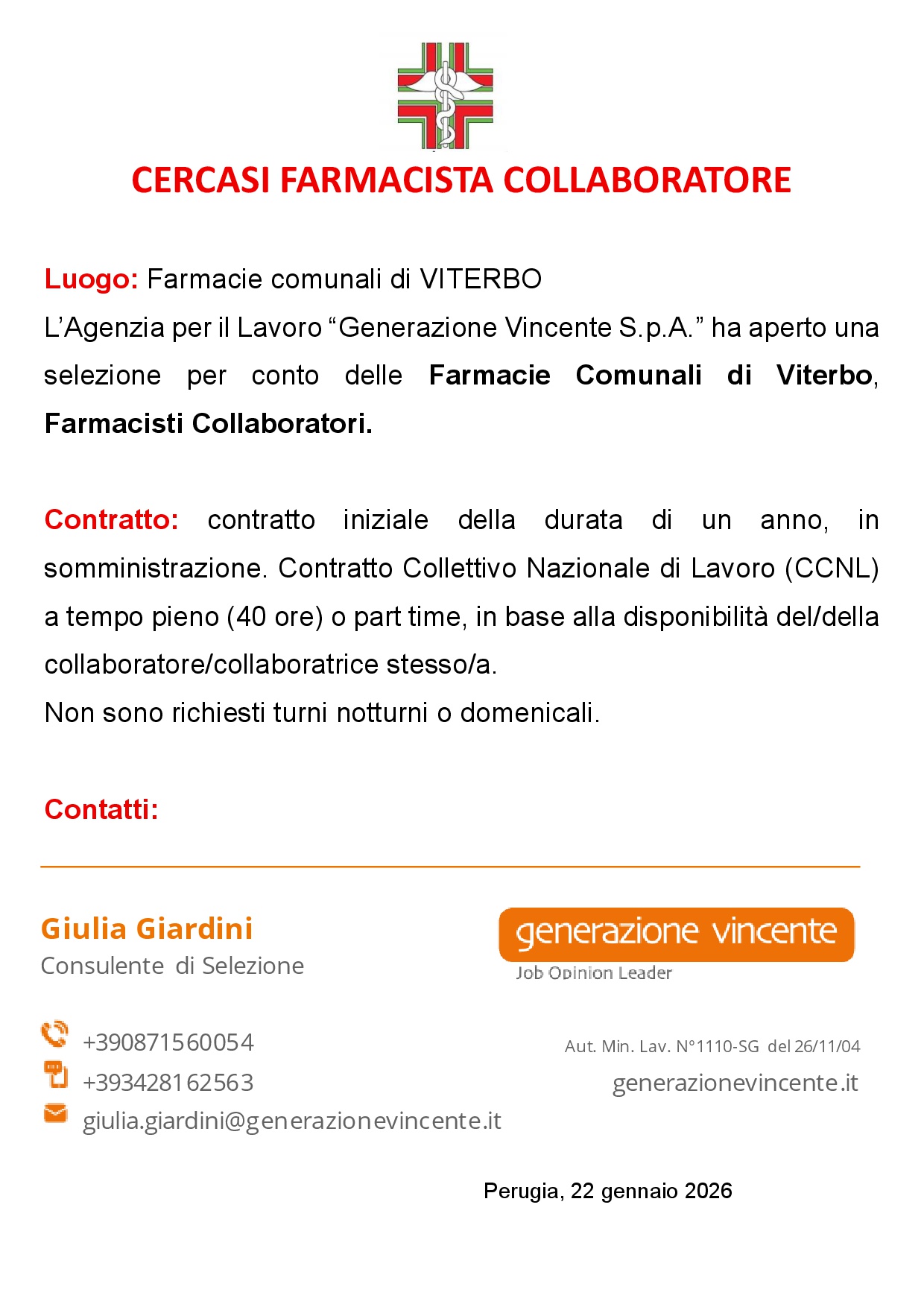 farmacista collaboratore farmacie comunali viterbo 1