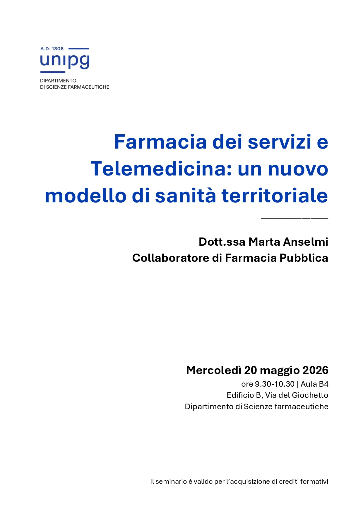 seminario dott.ssa anselmi
