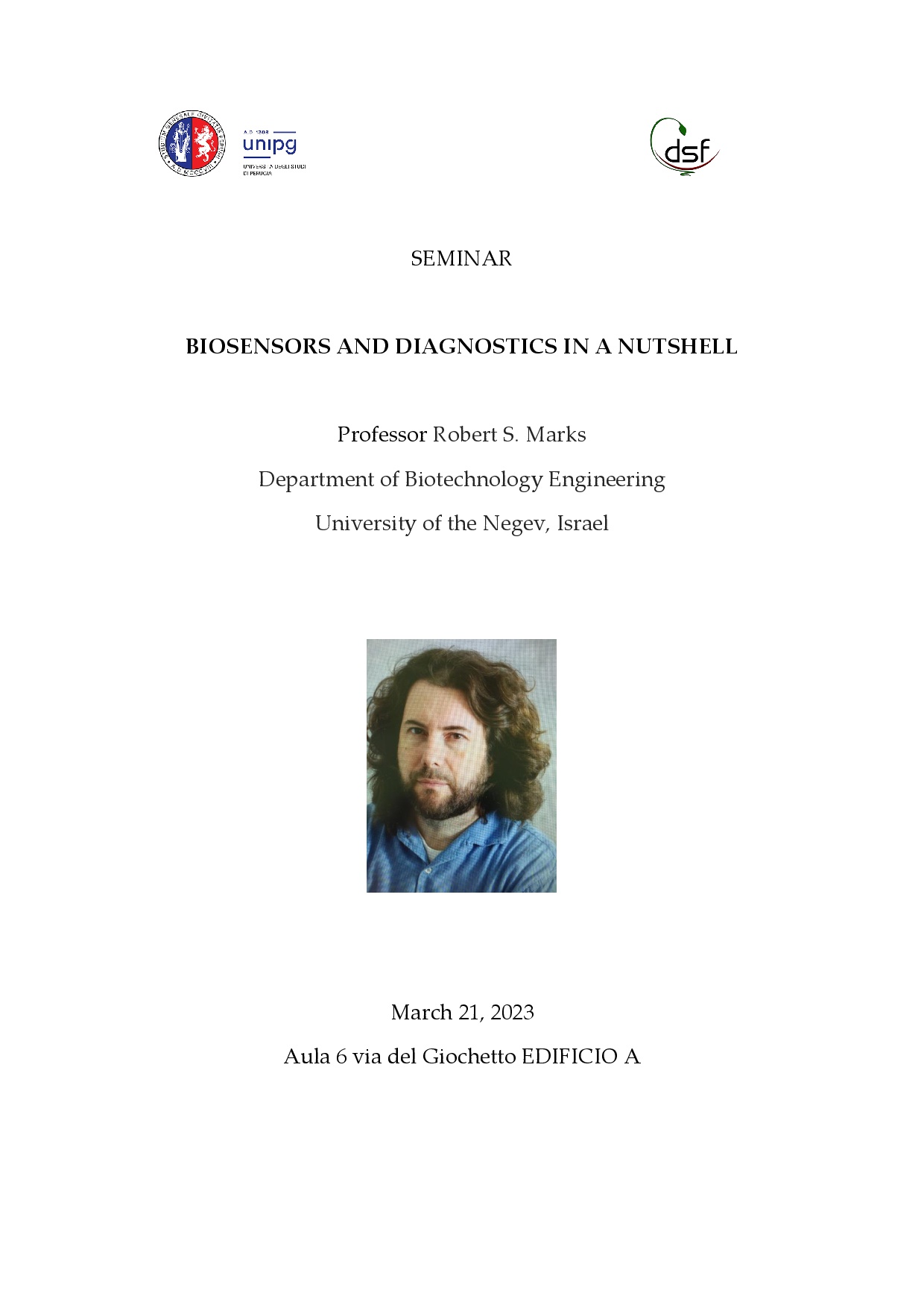 seminar biosensors and diagnostics in a nutshell